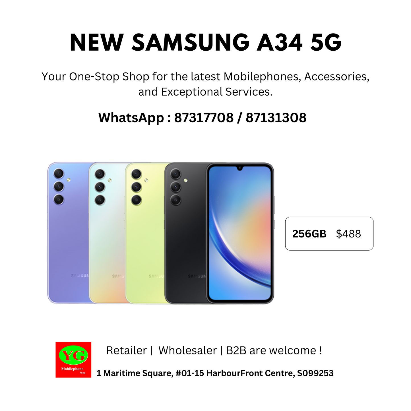 New Samsung A34 5G